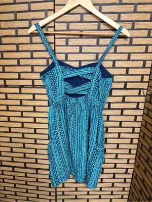 American eagle blue dress size 2 thumbnail 2