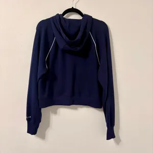 OFFLINE By Aerie Blue ChillUp Full Zip Hoodie Sweatshirt Sz L thumbnail 5
