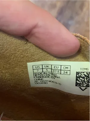 Tom’s Ankle Boots 7 Tan Low Heel thumbnail 5