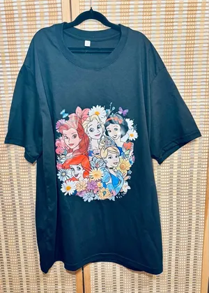 Disney Princesses graphic tee shirt top thumbnail 1