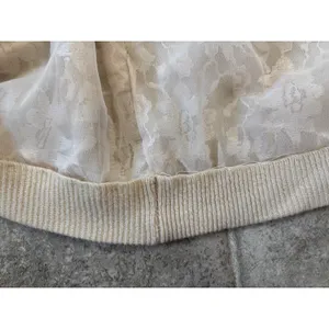 Vintage Cameron Classics Cashmere Cardigan‎ Max Azen Mink Fur Collar Cream/Beige thumbnail 13