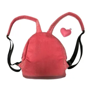 Juicy Couture Big Spender Velour Medium Sized Backpack‎ Pink Lemonade￼ thumbnail 3