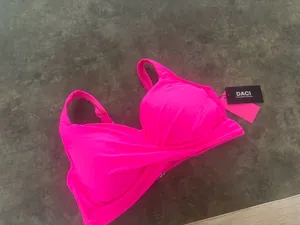 Daci Wide Adjustable Straps,Unremovable Cups for Fixed Lift,Full bikini top thumbnail 4