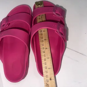 Birkenstock EVA Adjustable Buckle Strap Water Resistant Pink Arizona Sandals 3 thumbnail 3