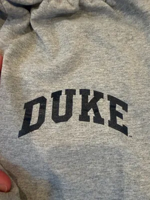 Duke University Gray Adult Sweatpants Size Small - C18-030 thumbnail 5