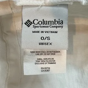 Columbia Omni-Shade White Unisex Summer Booney Hat, OS thumbnail 10