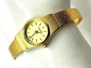 Wittnauer gold tone vintage watch thumbnail 1