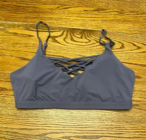 Purple Sports Bra thumbnail 1