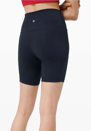 Lululemon Wunder Train High-Rise Short 6" Women's 4 True Navy thumbnail 1