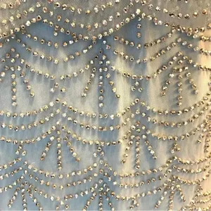 Xscape Rhinestone Beaded Tiered Formal Mini Dress Light Aqua Prom Homecoming 2 thumbnail 10