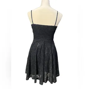 WinDSOr Sweet And Flirty Sequin Lace Skater Dress thumbnail 4