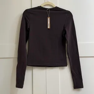 NWT Skims Cotton Jersey Long Sleeve T-Shirt SMALL thumbnail 3