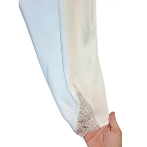 Princess Polly Snowbird Mini Silky Dress White Lace Size 10 thumbnail 5