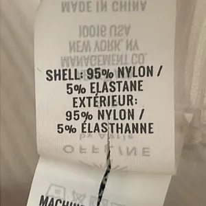 Aerie White Ribbed 7/8 Leggings High Rise thumbnail 5
