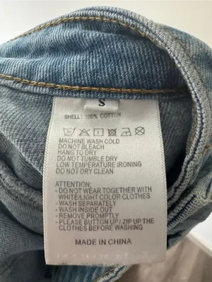 Brandy Melville Denim Button‎ Jean Skirt thumbnail 7