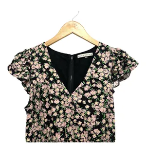 Alice + Olivia Mariska Floral Ruffle Tiered Skort Romper Mini Dress Multi Size 2 thumbnail 6