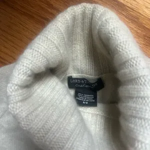 Lord & Taylor Cashmere Turtleneck Sweater thumbnail 2