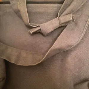 Vintage Canvas Handbag w Wooden Dowel Top Apple Retro Teacher Cottagecore Tote thumbnail 4