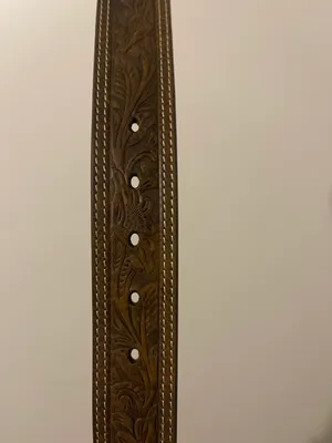 Ariat Floral Embossed Ends Belt 32 thumbnail 4