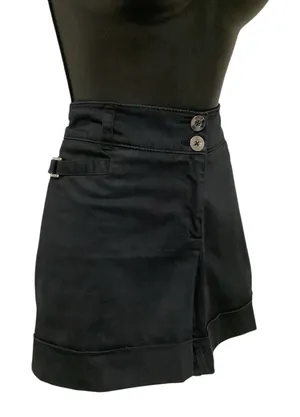 White House Black Market Black Shorts, Silver Accents Classic Fit. Size 10 thumbnail 1