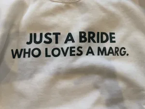 Bride Sweatshirt White Size M thumbnail 2