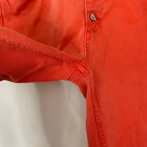Anine Bing Denim Jeans Button Fly High Rise Orange‎ Peach Women's Size 28 thumbnail 4