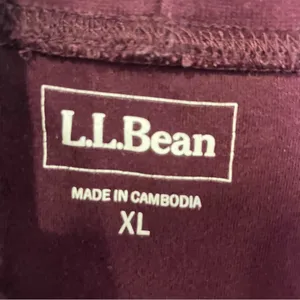 L.L.‎ Bean maroon mock neck turtleneck top size XL unisex size basics winter thumbnail 4