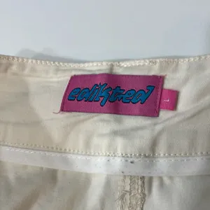 Edikted Cream Wide Leg Pants thumbnail 7
