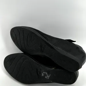 Dansko Lanie Mary Jane Wedge Burnished Nubuck Leather Memory Foam Black 10.5 thumbnail 7