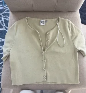 Princess Polly Knit Green Top thumbnail 1