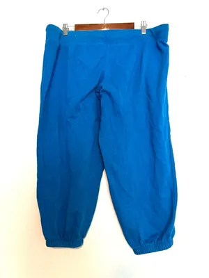 Aeropostale XL Side Spellout Cobalt Blue Jogger Warmup Drawstring Pants Plus thumbnail 4