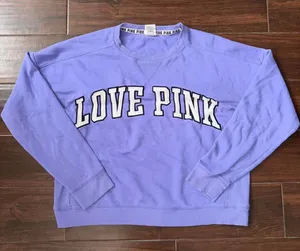 Victoria's Secret PINK Purple Sweatshirt thumbnail 1