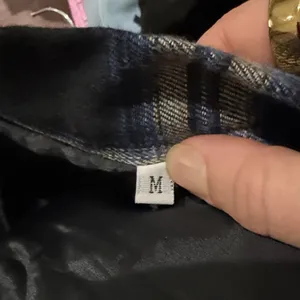 Plaid Navy and Cream Pleated Mini Skirt clueless size medium 28 thumbnail 3