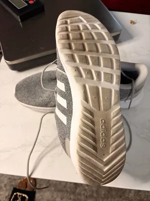 Adidas Men's Gray Athletic Running Shoes thumbnail 4
