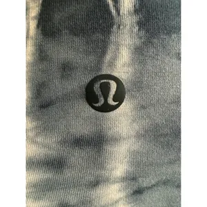 Lululemon Back in Action Long Sleeve Shirt Blue White‎ Tie Dye Relaxed Fit Top thumbnail 4