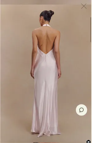 Meshki Blush Pink maxi dress thumbnail 2
