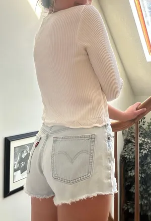 it's our time Vintage 90s White Tie Front Cardigan thumbnail 2