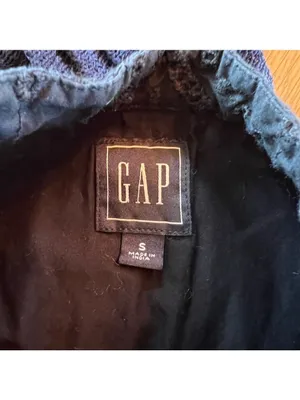 Gap Black Dress With Buttons Size Small thumbnail 3