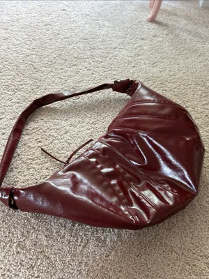 Croissant shaped crossbody bag thumbnail 7