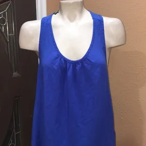 Bubble bee blue tank Size M thumbnail 2