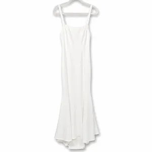 Lulus Luxe Bridal NWOT Safine White Backless Mermaid Maxi Wedding Dress Medium thumbnail 5