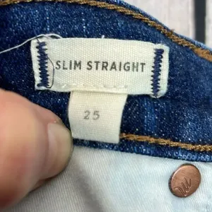 Madewell Women’s Slim Straight Jeans 25 inches thumbnail 8