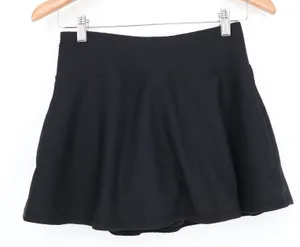 Kyodan Black Textured Honeycomb Athletic Skort Zipper Pocket XS BKA73 thumbnail 1