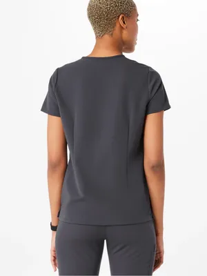 Figs Casma Scrub Top Charcoal Grey Size Medium thumbnail 2