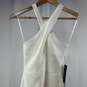 NWT Lulus‎ Thrive Sleeveless Bodycon Dress in White Size Extra Small thumbnail 8