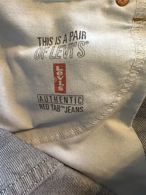 Levis Vintage 550 Jeans Women’s Size 14 Reg Relaxed Fit Tapered Leg 100% Cotton thumbnail 9