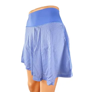 Buff Bunny Blue Cellular Blue Mesh A Line Tennis Golf Athletic Skort Skirt Sz M thumbnail 3