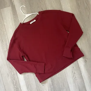 perfectwhitetee Crewneck Sweatshirt french terry cotton tyler womens Red xsmall thumbnail 1