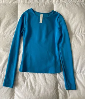 Blue long sleeve thumbnail 1