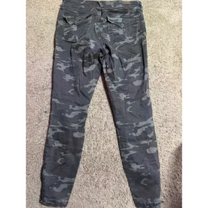 KUT from the Kloth Ankle Skinny Camo Pants Grey Size 6 Utility Zipper Hem thumbnail 7